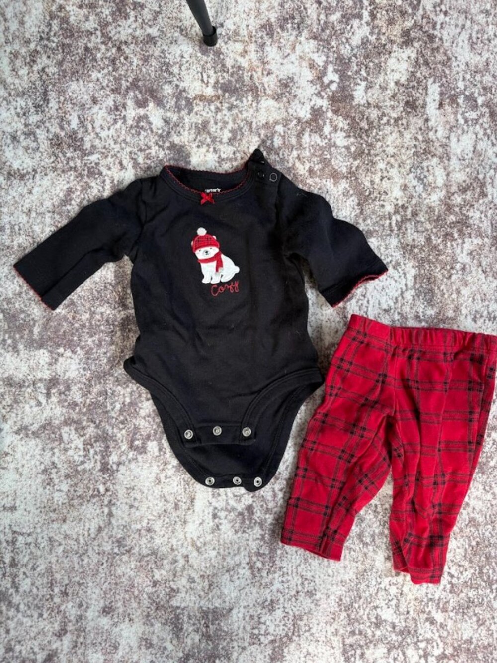 Carters Winter Outfit Size 3 Month